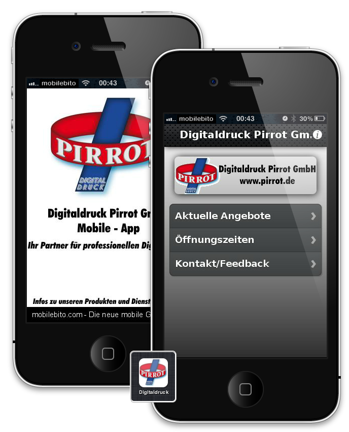 Die mobile App wird aktuell nur unter iPhone, iPod touch und Android unterstützt. Weitere Geräte werden folgen.